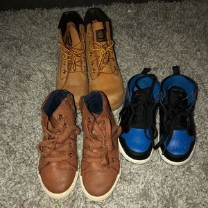 Bundle of little boys shoes